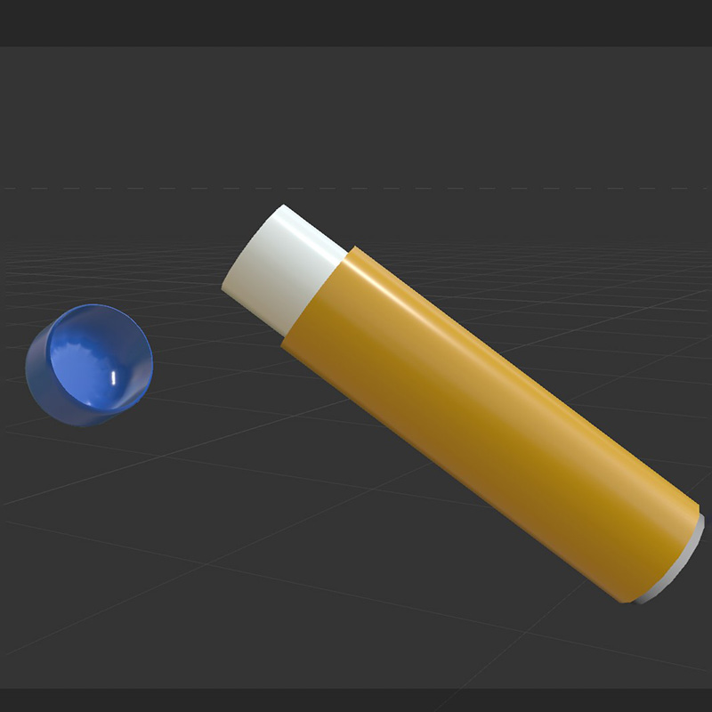 In Activity 1, I modeled the lipstick, and in Activity 2, I added some details to the lipstick. For example, the bottom of the lipstick was created using bevel and extrude. I also used subdivision surface to make the lines of the lid softer.