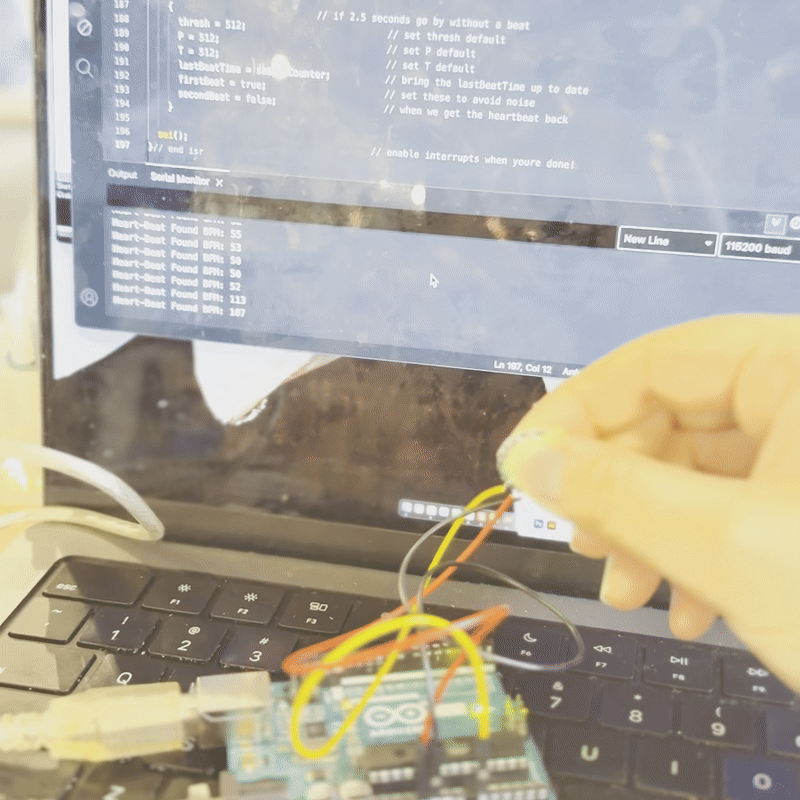 After changing the environment, we observed that the readings returned to a normal range. From this, we learned that this sensor is not highly precise and is strongly affected by its surroundings. This is an important factor we will need to consider in the final setup.