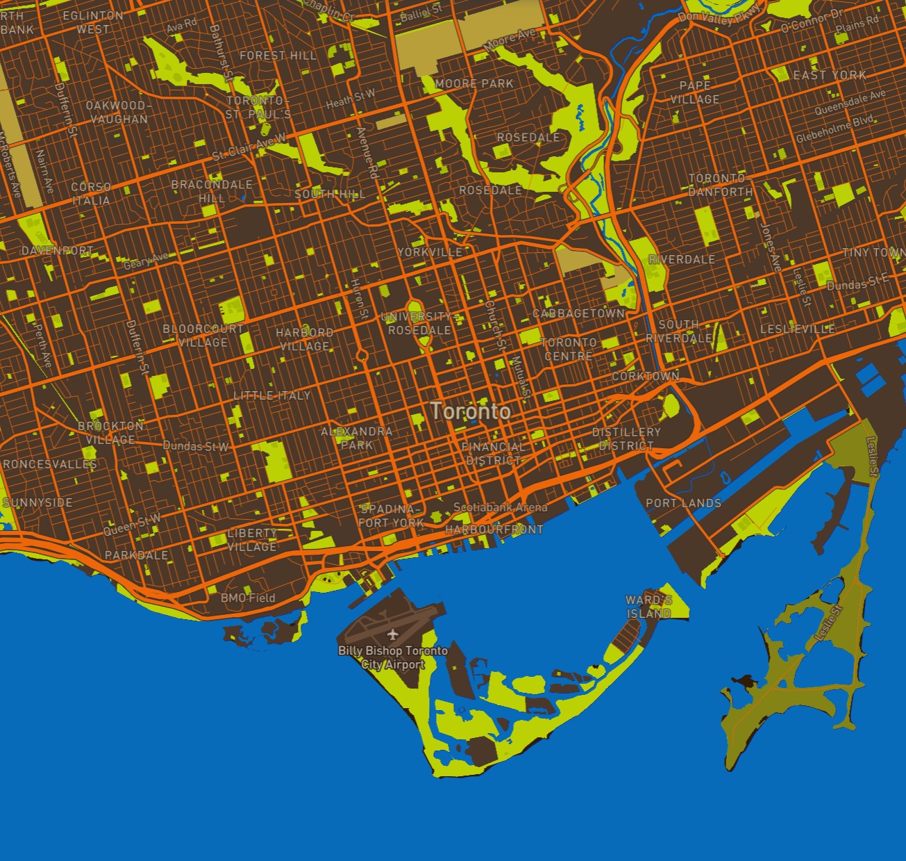 The stained glass of Sheridan's cafeteria is impressive, and the style of the map derived from it as a reference color is very jumpy and high-contrast.